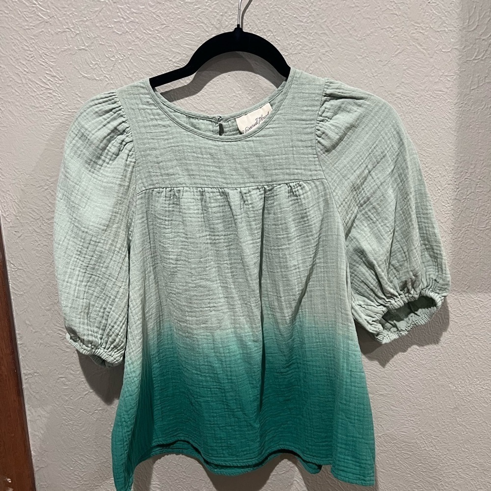 Universal Thread Mint Ombre Blouse